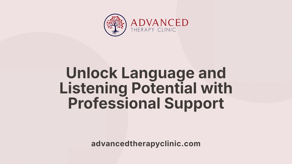 speech and language support