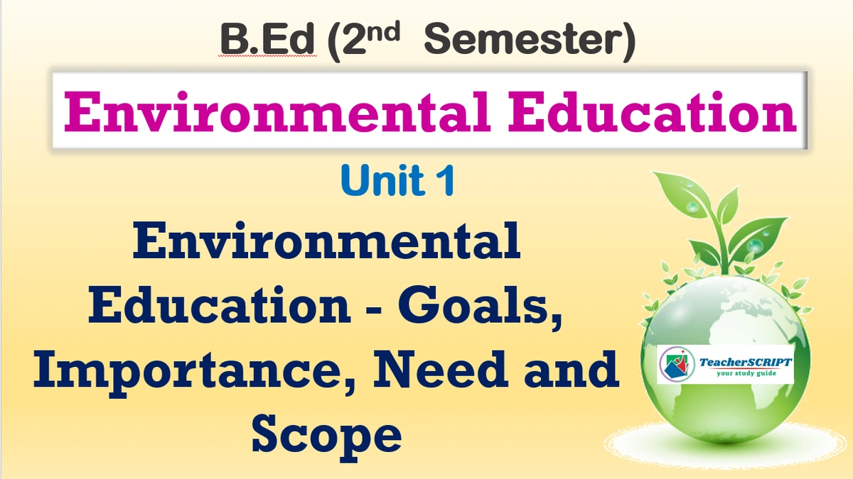 Environmental Education Integration in Universities